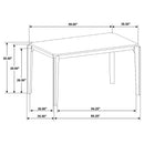 Almonte 5 Pc Dining Set