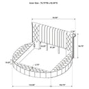 Sonya Eastern King & Queen Bed