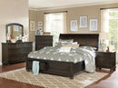 Begonia King Platform Bed in Gray 1718KGY-1EK*