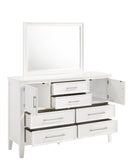 ANDOVER MIRROR-WHITE - Winder Mattress & Furniture