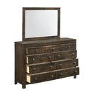 BLUE RIDGE DRESSER-RUSTIC GRAY - Winder Mattress & Furniture