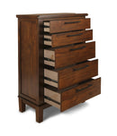 CAGNEY CHEST - CHESTNUT - Winder Mattress & Furniture