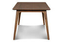 OSCAR 60" RECTANGLE TABLE - WALNUT - Winder Mattress & Furniture
