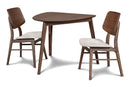 OSCAR CORNER TABLE - WALNUT - Winder Mattress & Furniture