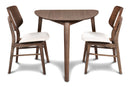 OSCAR CORNER TABLE - WALNUT - Winder Mattress & Furniture