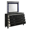 VALENTINO DRESSER-BLACK - Winder Mattress & Furniture