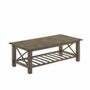 VESTA COFFEE TABLE & 2 END TABLE SET-GRAY - Winder Mattress & Furniture
