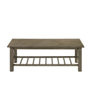 VESTA COFFEE TABLE & 2 END TABLE SET-GRAY - Winder Mattress & Furniture