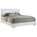 Felicity Panel Bed with LED Lighting