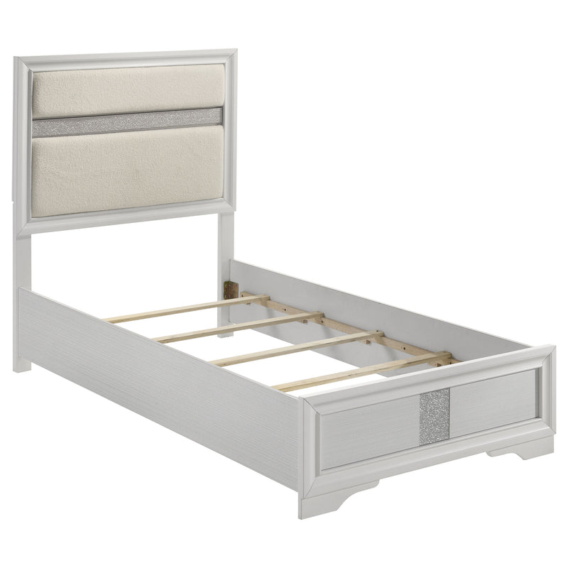 Miranda California King, E.King, Queen, Full, & Twin Bed Black & White
