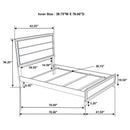 Watson Panel Bed
