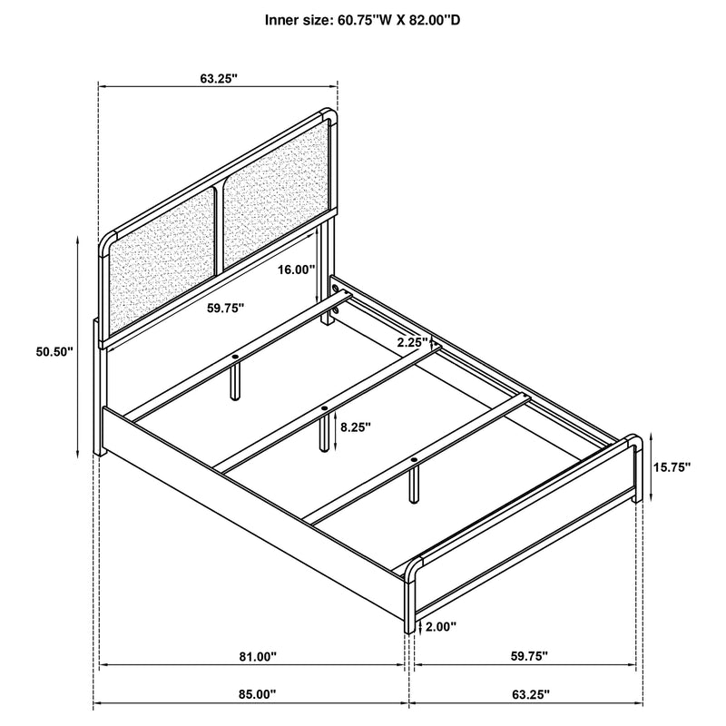 Cavelle 4 & 5 Piece Bedroom Set Queen & E.King