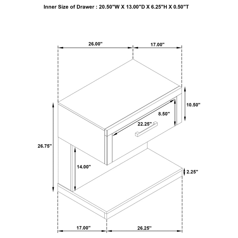 Kenora Nightstand