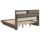 Fenwick Bookcase Platform Bed - Winder Mattress & Furniture