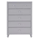 Wellsummer 5 Drawer Chest in Gray 1803GY-9