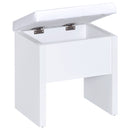 Harvey Makeup Vanity Table with Mirror and Stool