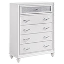 Barzini Bedroom Set White
