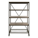 Millwood 40"W Bookcase in Pine 5099-17