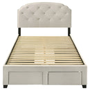 Marianna Panel Platform Storage Bed