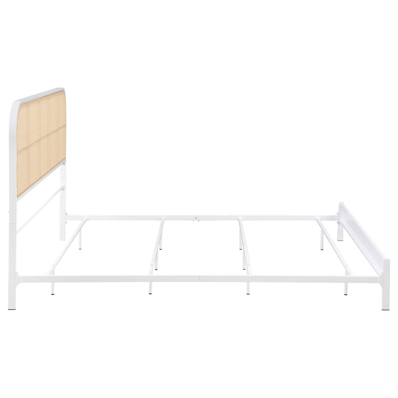 Amherst Eastern King, Queen, Full, & Twin Bed White & Black