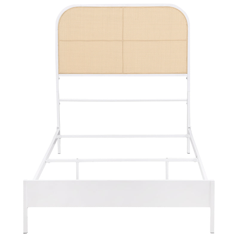Amherst Eastern King, Queen, Full, & Twin Bed White & Black