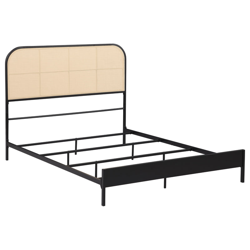 Amherst Eastern King, Queen, Full, & Twin Bed White & Black