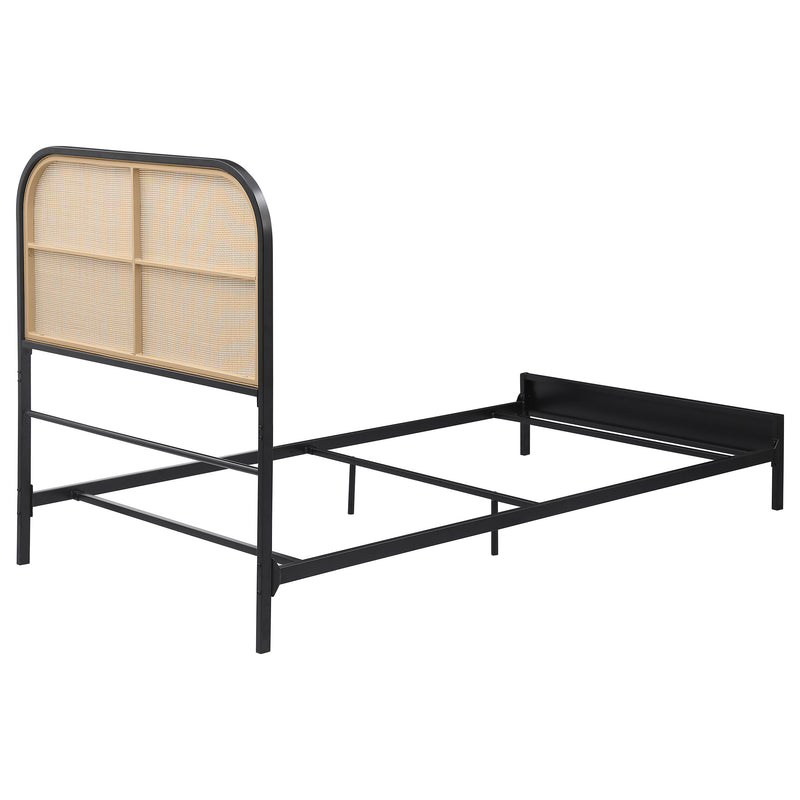 Amherst Eastern King, Queen, Full, & Twin Bed White & Black