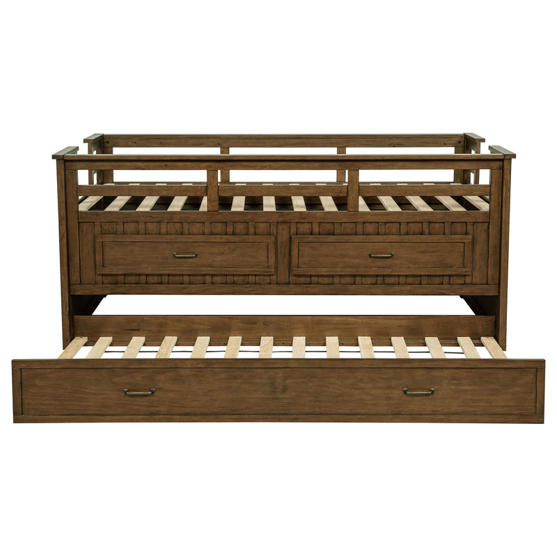 Carlsbad Queen Beds Brown & Grey