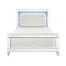 Alonza Queen LED Panel Bed 1845LED-1