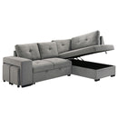 Roanne Pull-Out Sleeper Sectional Sofa