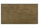 ST GALLEN Dining Table, Natural Tone/Light Gray