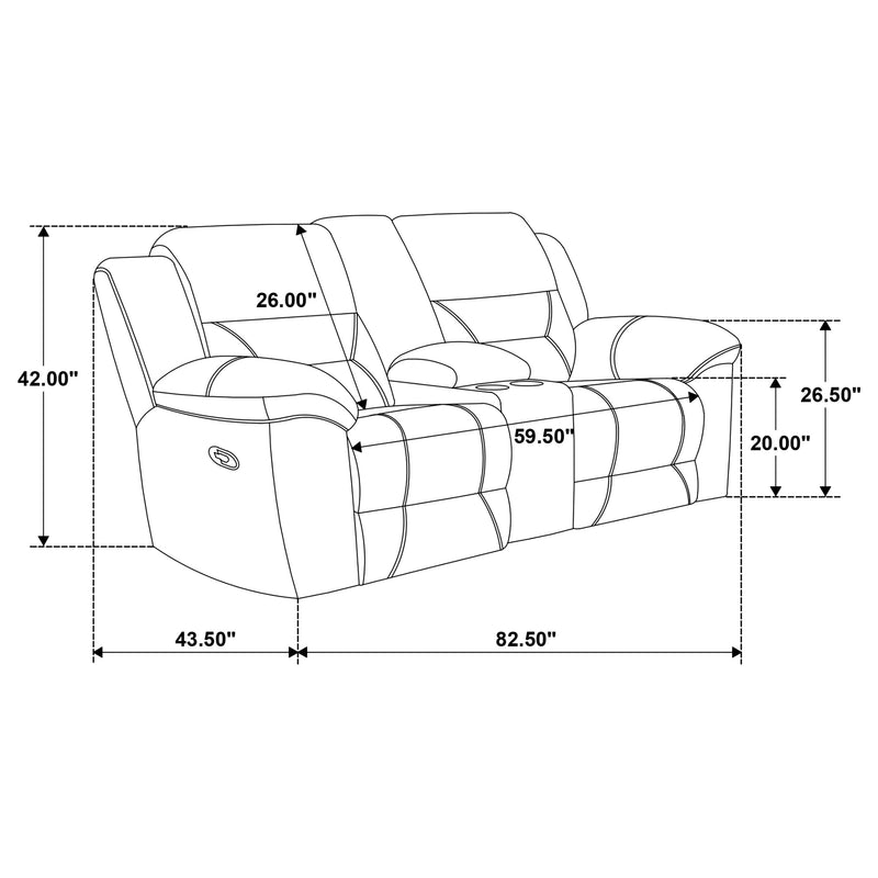 Gilson Reclining Loveseat