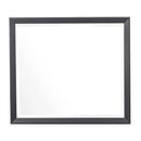 Raku Mirror in Gray 1711-6