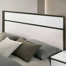 BIRSFELDEN Cal.King, E.King, & Queen Bed, White