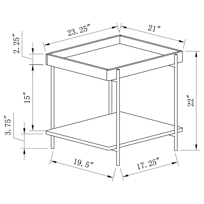 Fallon End & Side Table