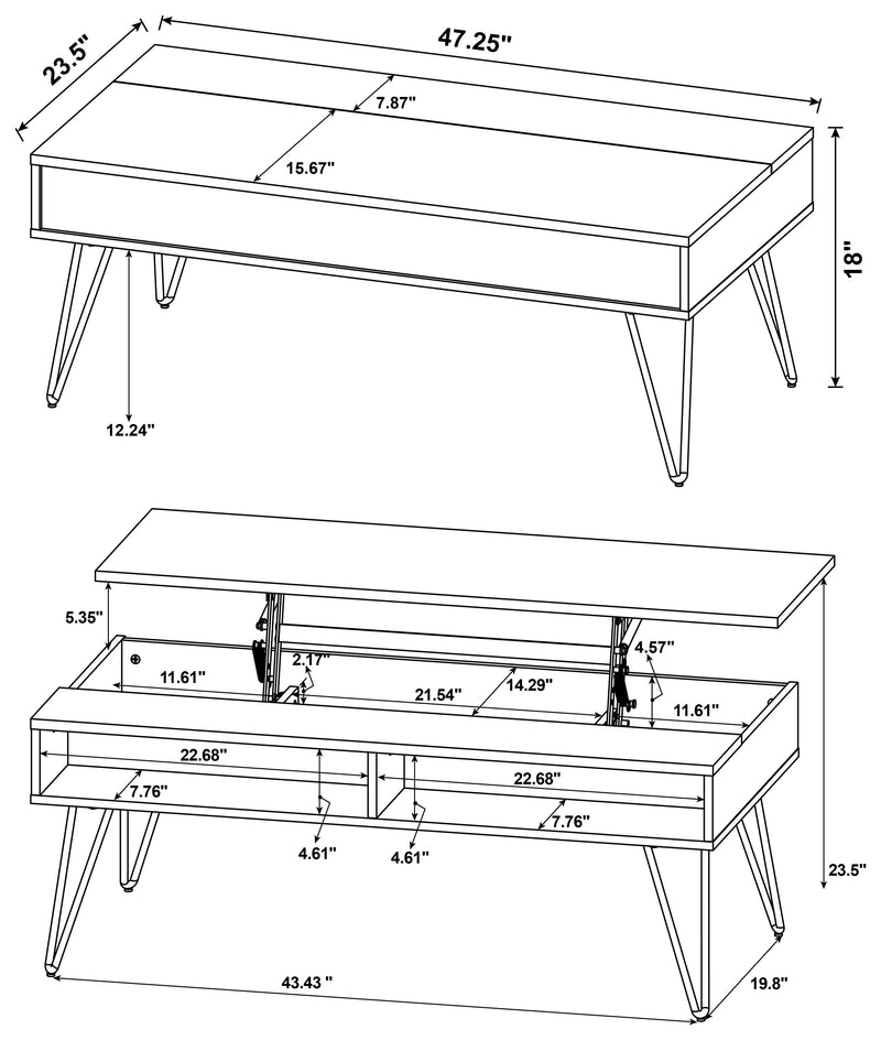 Fanning Coffee Table