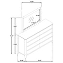 Maderia Dresser with Mirror