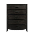 Lyric 5 Drawer Chest in Brownish Gray 1737NGY-9