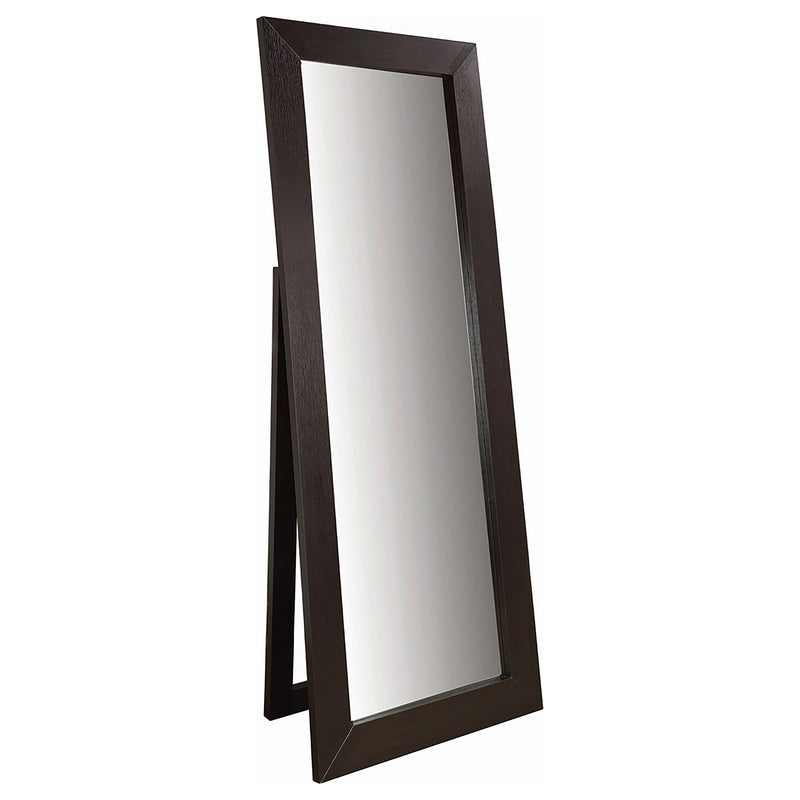 Toga Rectangular Floor Mirror Cappuccino image