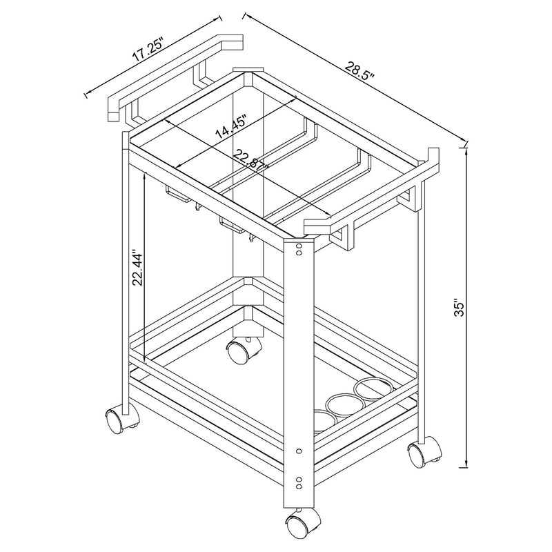 Jefferson Bar Cart