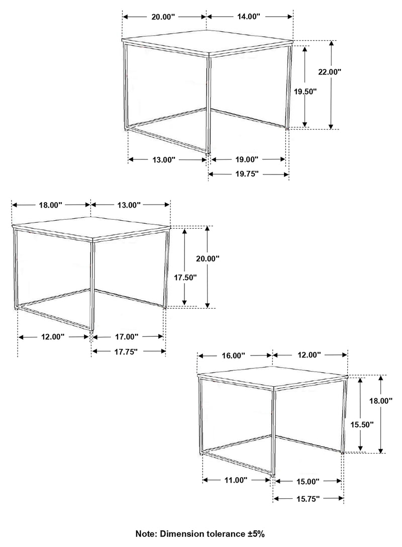 Medora Nesting Table