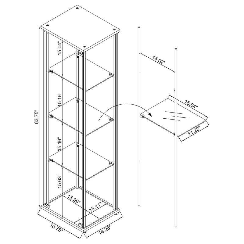 Bellatrix Curio Cabinet