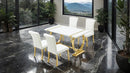 Holstebro 5 Pc 60" Dining Table Set