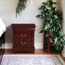 Louis Philippe Cherry Nightstand - Winder Mattress & Furniture