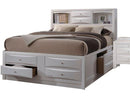 Acme Ireland Queen Storage Bed in White 21700Q - Winder Mattress & Furniture