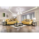 Wolver Gold/Gray Chair, Gold - Winder Mattress & Furniture