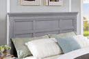 CASTLILE Queen Bed, Gray - Winder Mattress & Furniture