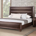 Chemnitz Bed Espresso & White - Winder Mattress & Furniture