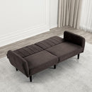 Aristide Futon Sofa Grey & Brown - Winder Mattress & Furniture