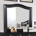 Ariston Mirror White, Silver, & Black - Winder Mattress & Furniture
